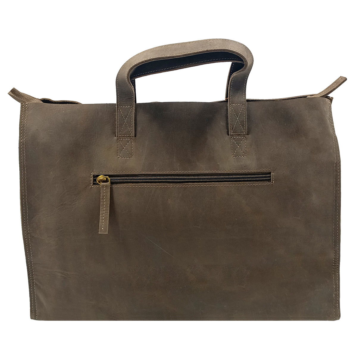 Cerused-Charcoal-finish-women-laptop-Handbag-shoulder-bag-back