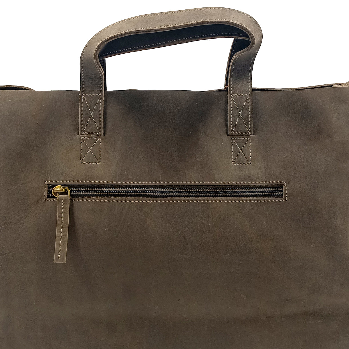 Cerused-Charcoal-finish-women-laptop-Handbag-shoulder-bag-detail-3