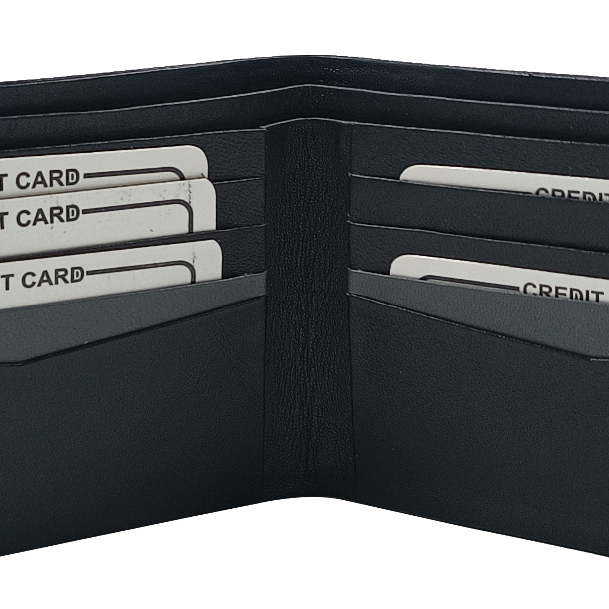 Leather Black Wallet for Men