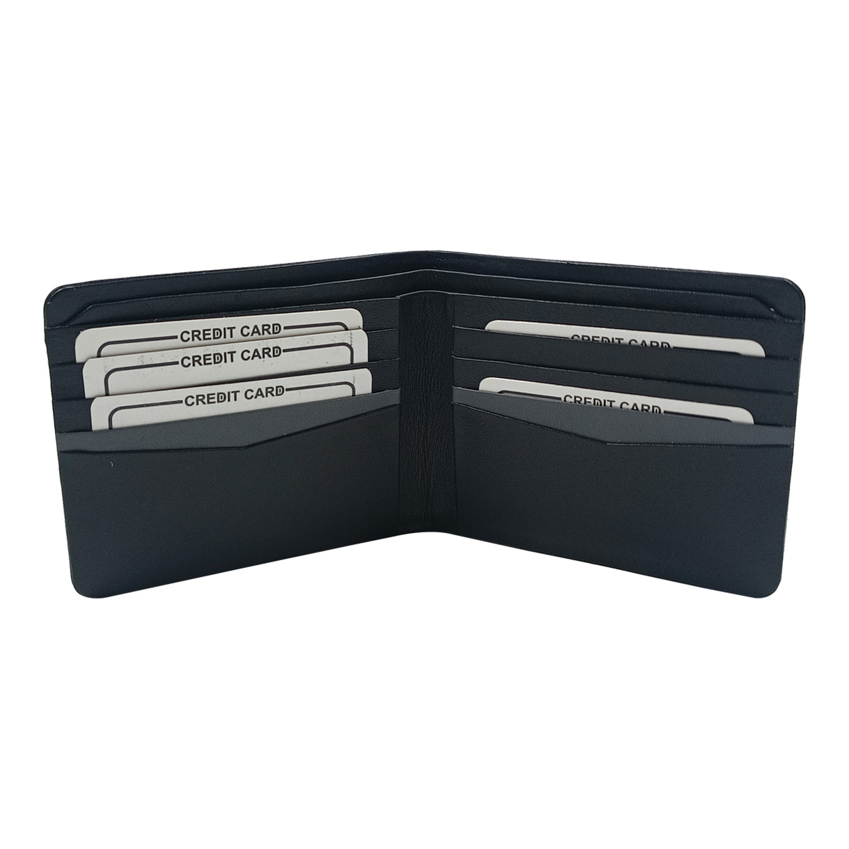 Leather Black Wallet for Men