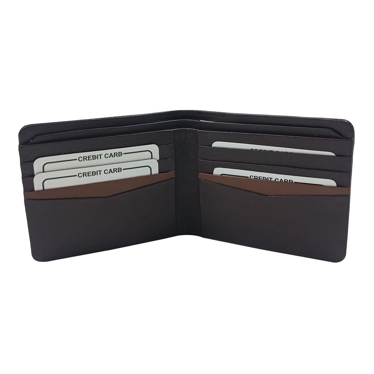 Leather Dark Brown Wallet for Men