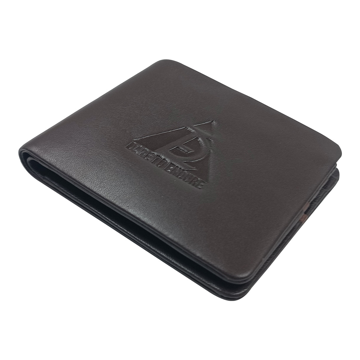 Leather Dark Brown Wallet for Men