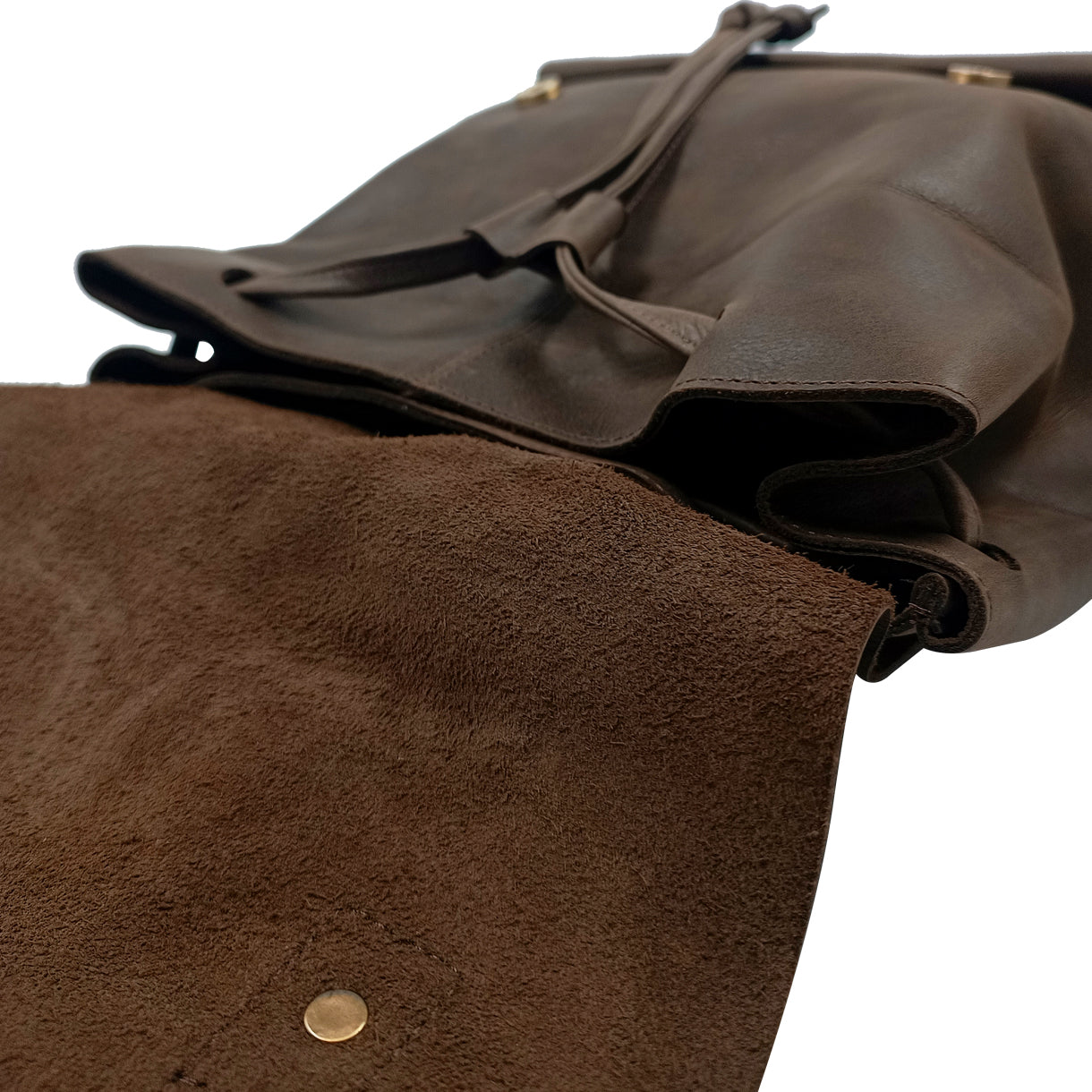 Handmade-Leather-Dark-Brown-finish-Travel-_-laptop-backpack-bag-detail-3