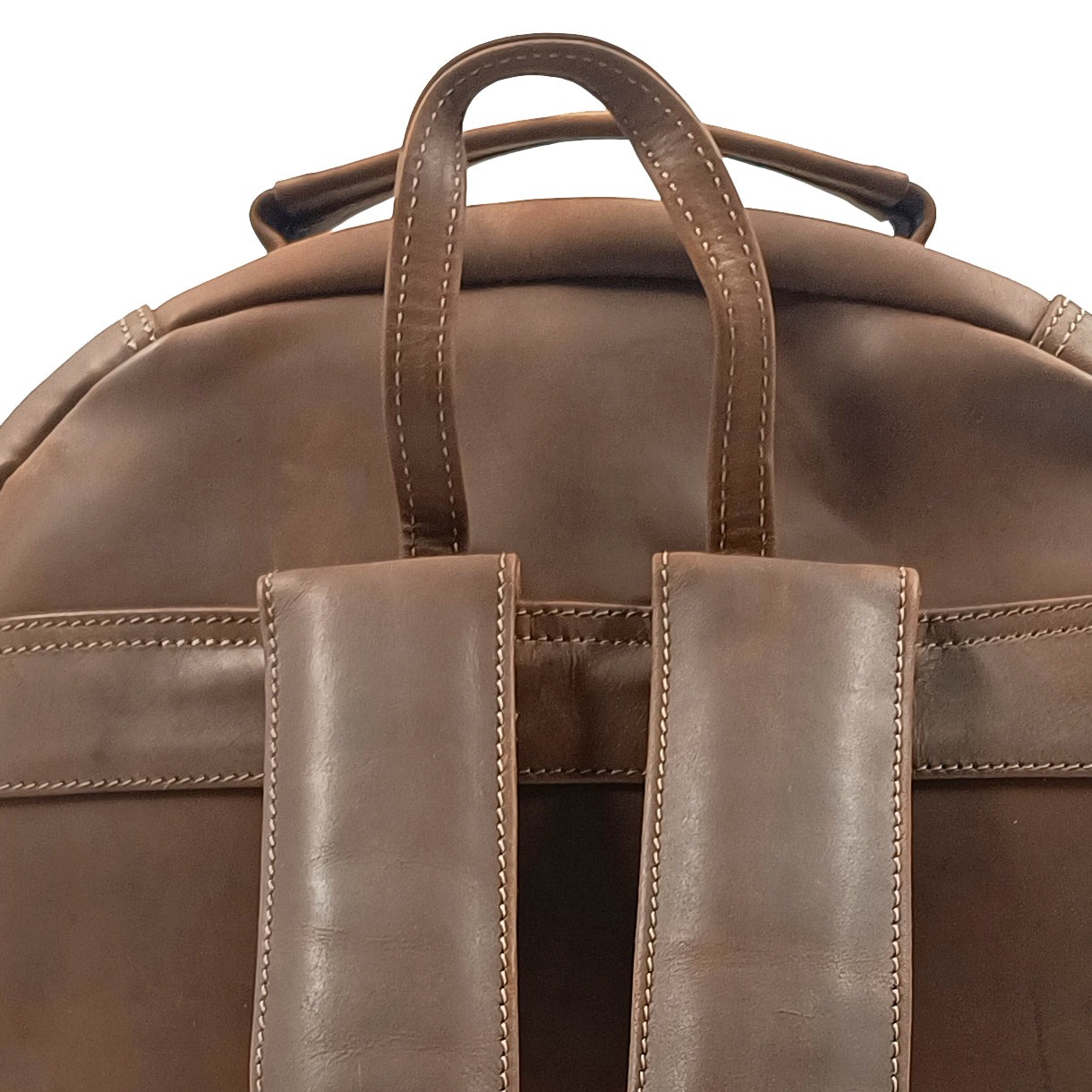 Majolica-Brown-finish-laptop-backpack-bag-Unisex-detail-2