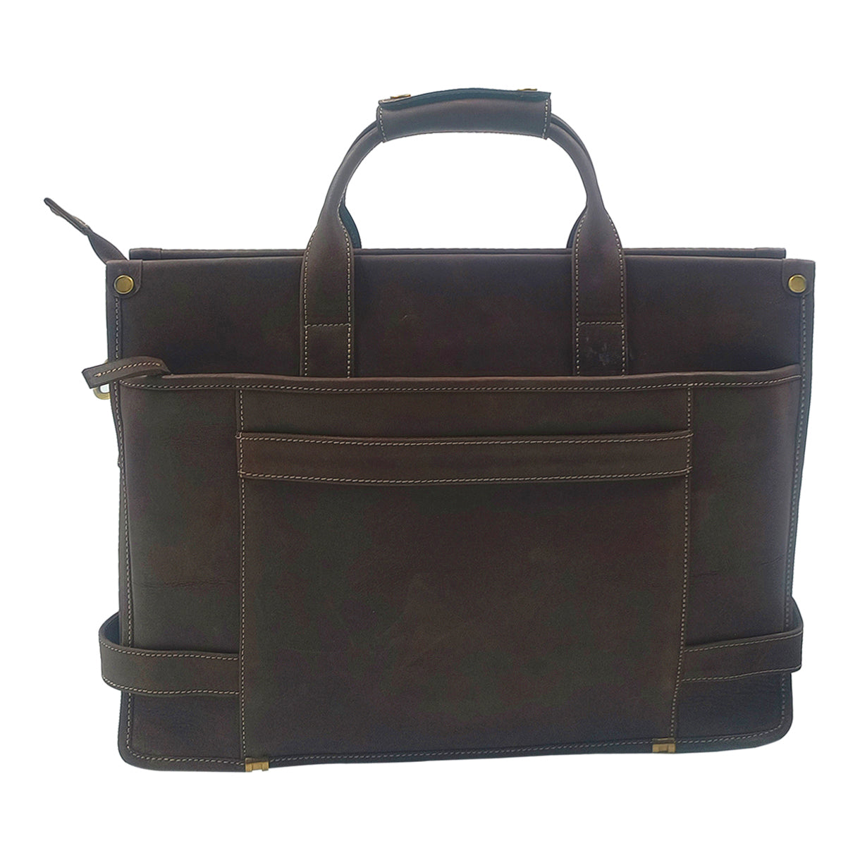 Onyx-brown-finish-Laptop-Bag-back