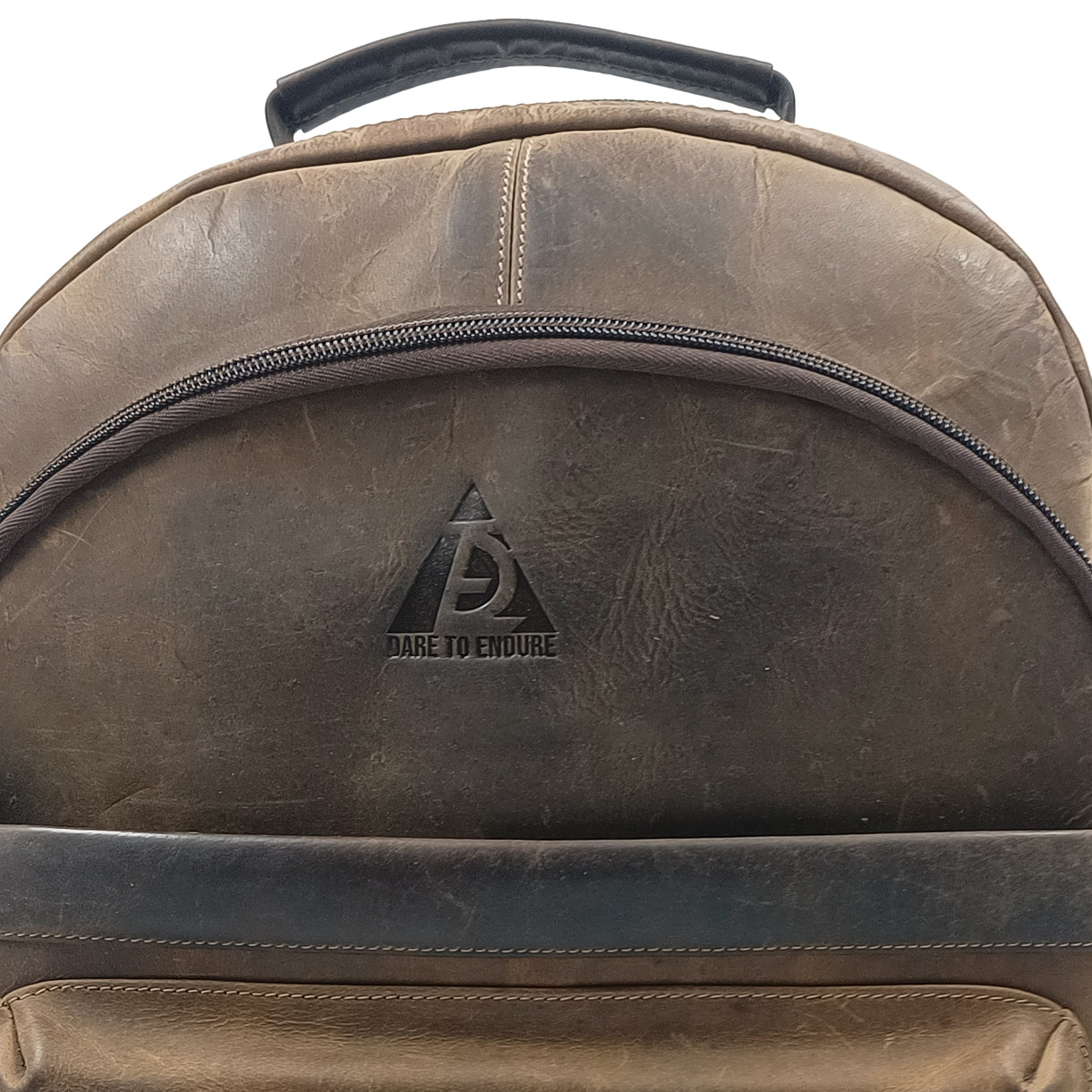 Leather Pulpis Brown Laptop Backpack Bag